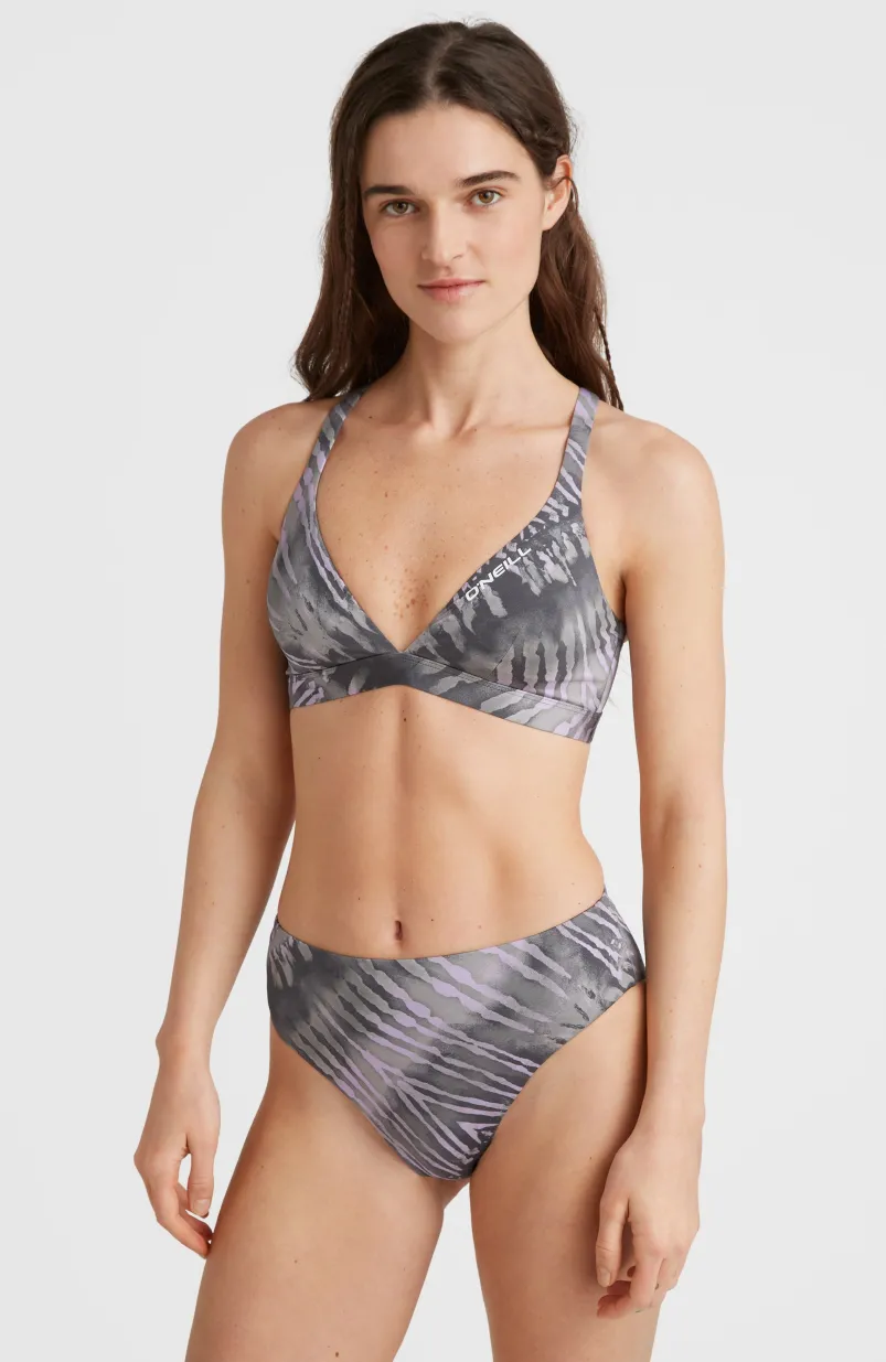 Hyperfreak Women Of The Wave Longline Triangelbikiniset | Grey Tie Dye