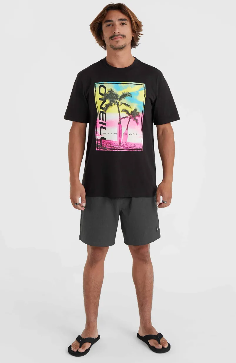 Jack O'Neill Neon T-shirt | Black Out