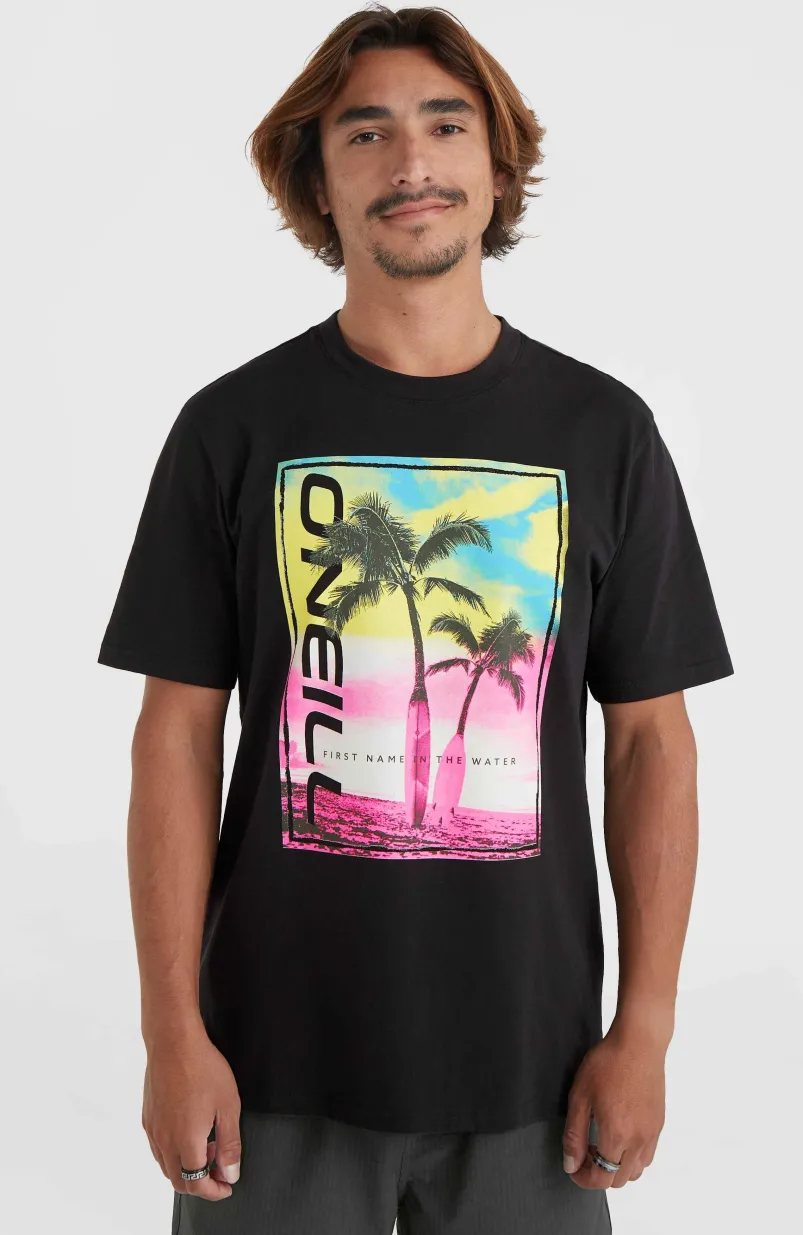 Jack O'Neill Neon T-shirt | Black Out