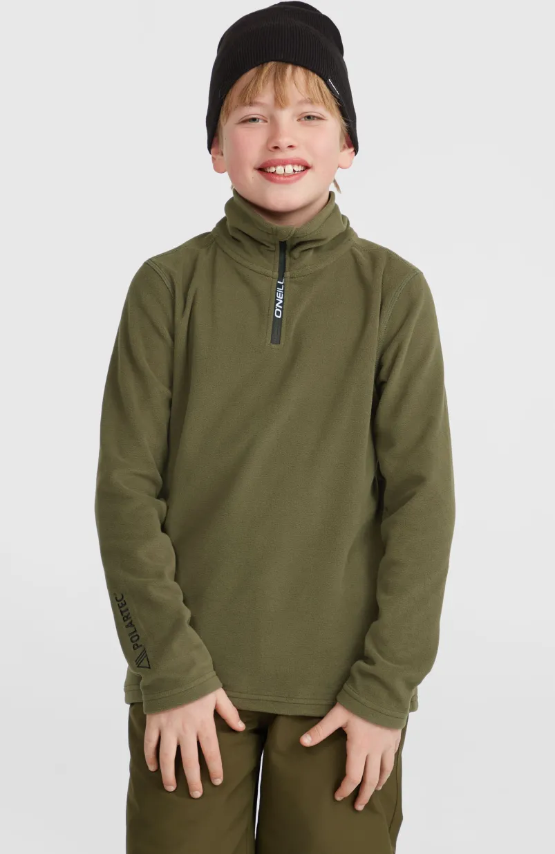 Jack's Polartec® 100 Fleecetrui Met Halve Rits | Forest Night