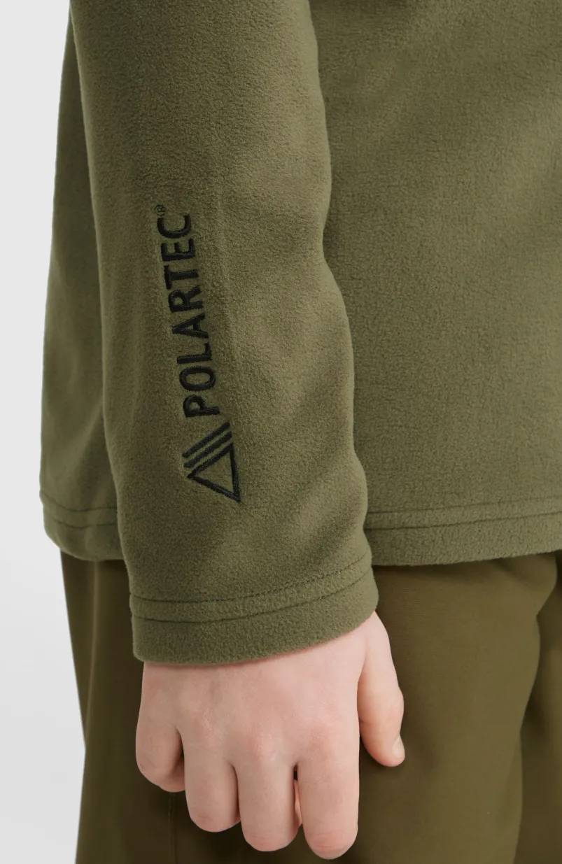 Jack's Polartec® 100 Fleecetrui Met Halve Rits | Forest Night