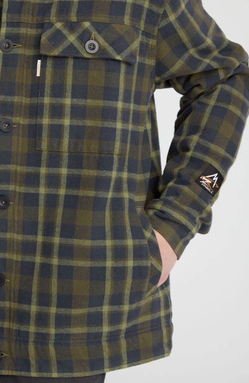 Jas Fleece-Lined | Blue Shirt Check