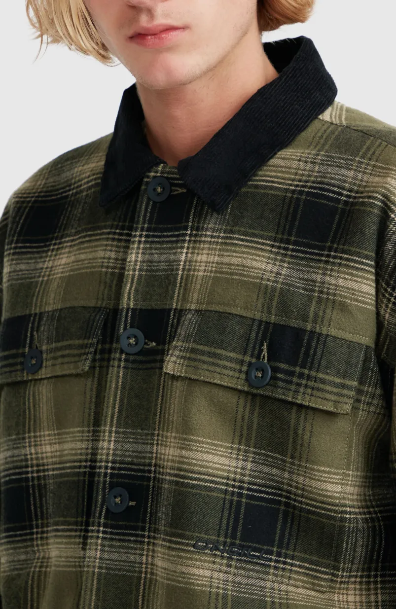 Jas Met Fleecevoering | Green Check Small