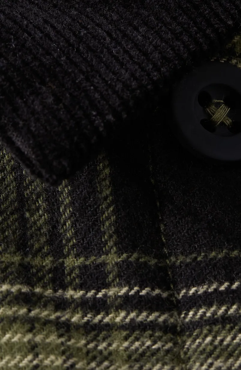 Jas Met Fleecevoering | Green Check Small