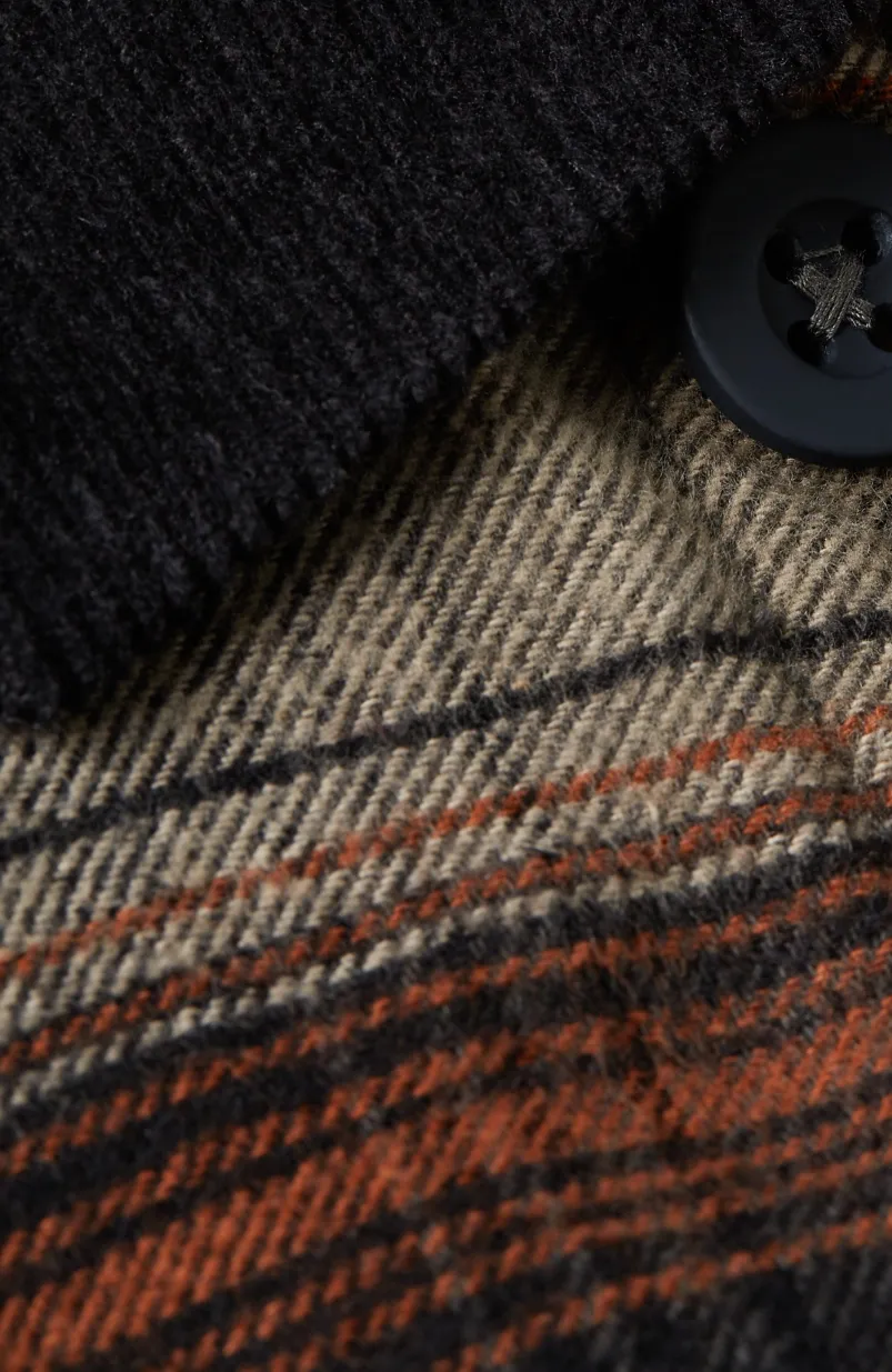 Jas Met Fleecevoering | Grey Check Small