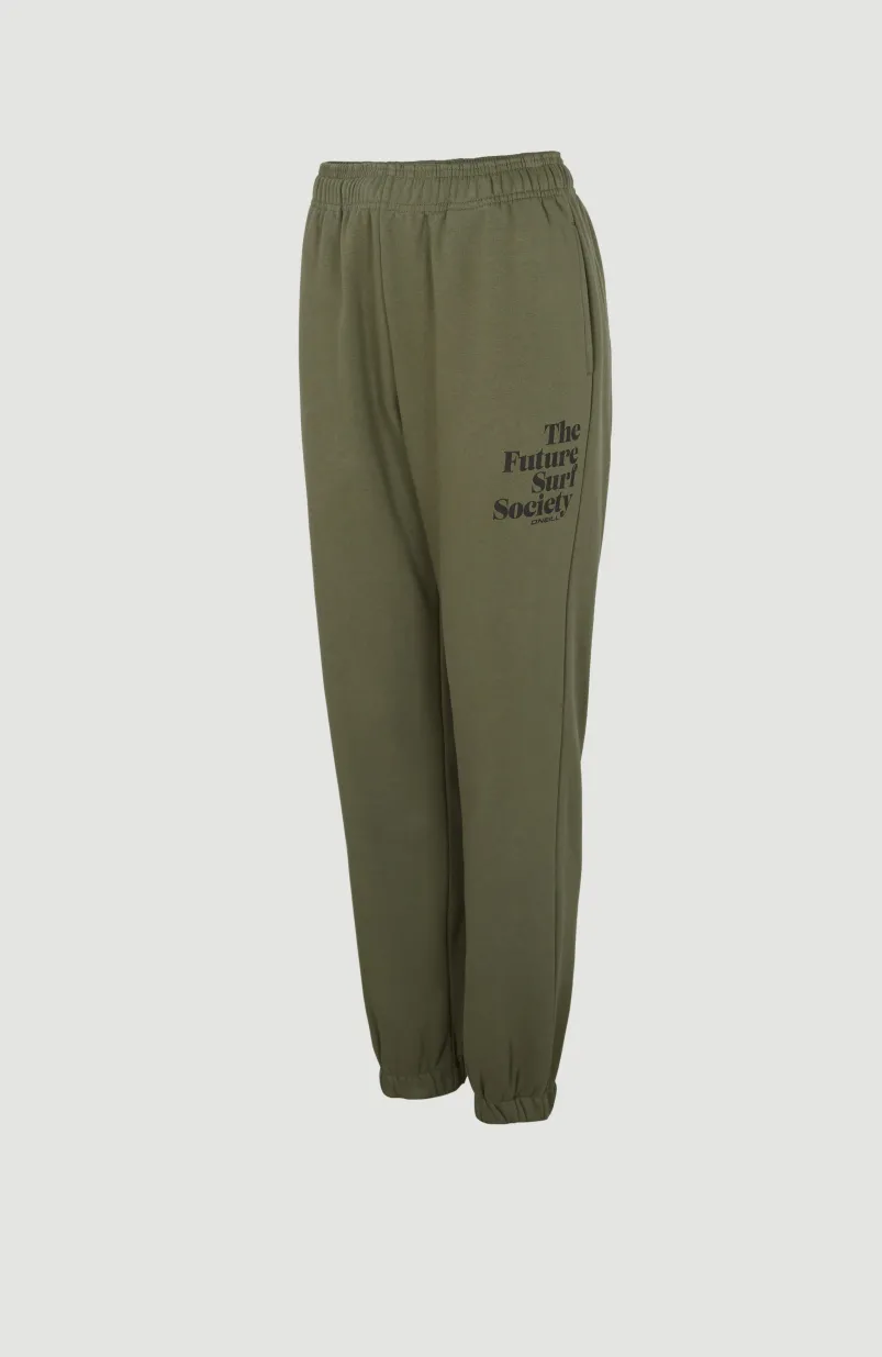 Joggingbroek Future Surf Society | Deep Lichen Green