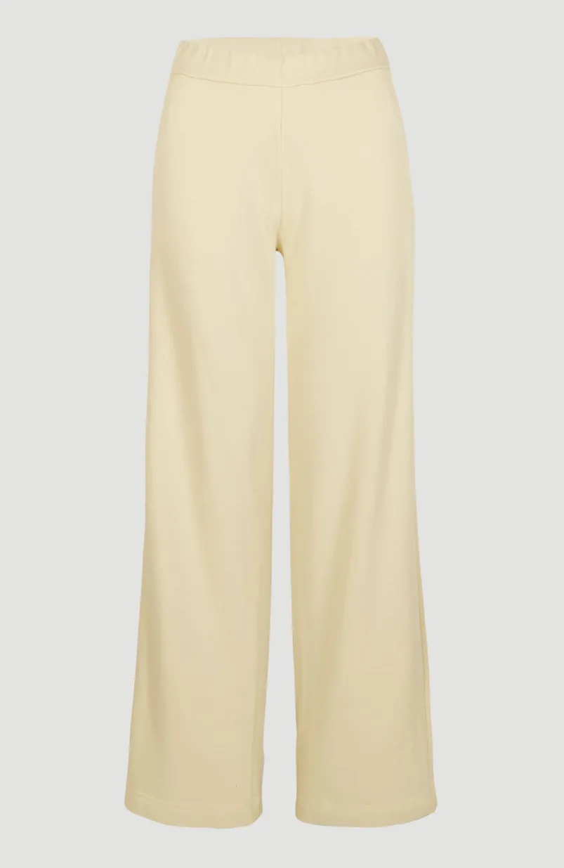 Joggingbroek Lulu Met Wijde Pijpen En Hoge Taille | Bleached Sand