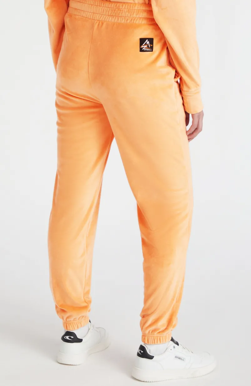 Joggingbroek Velour | Giorgia Peach
