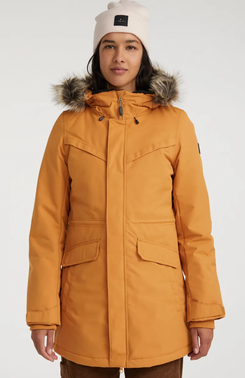Journey Parka Jas | Rich Caramel