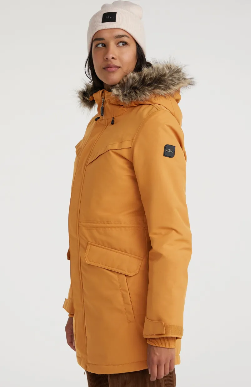 Journey Parka Jas | Rich Caramel