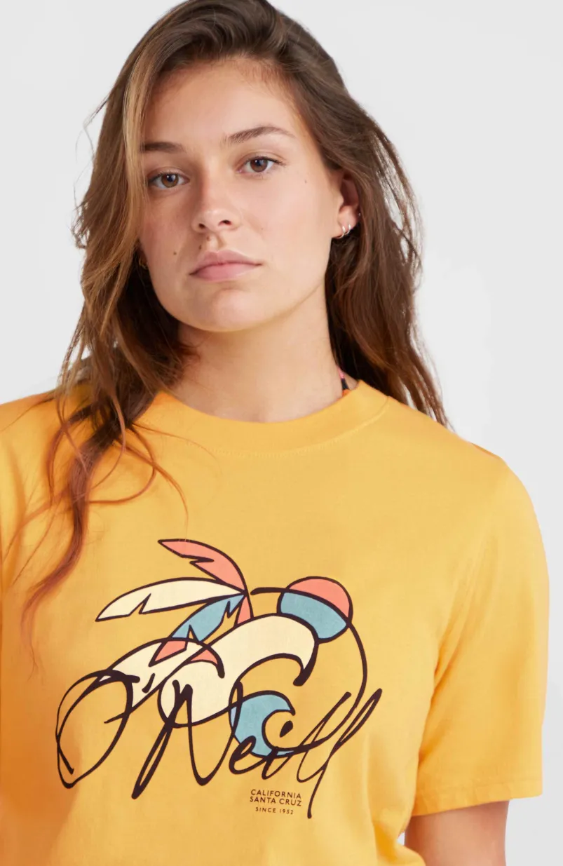 Luano Graphic T-shirt | Golden Haze