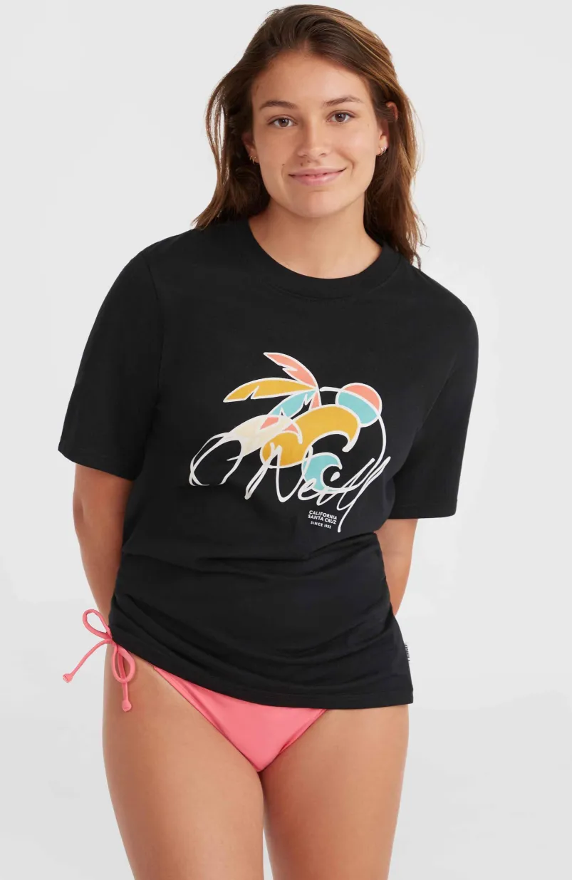 Luano Graphic T-shirt | Black Out