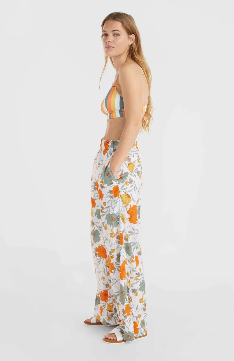 Malia Beach Broek | White Bluemchen