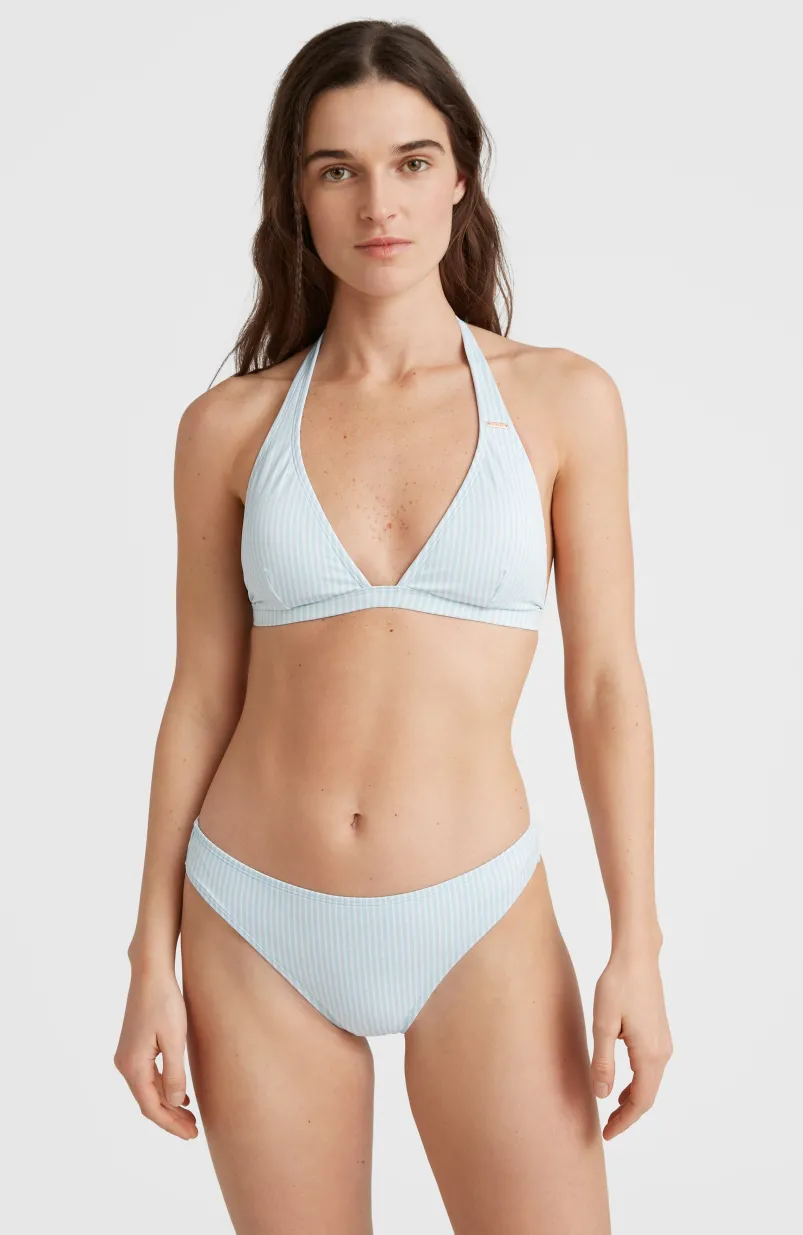 Marga - Cruz Halterbikiniset | Blue Simple Stripe