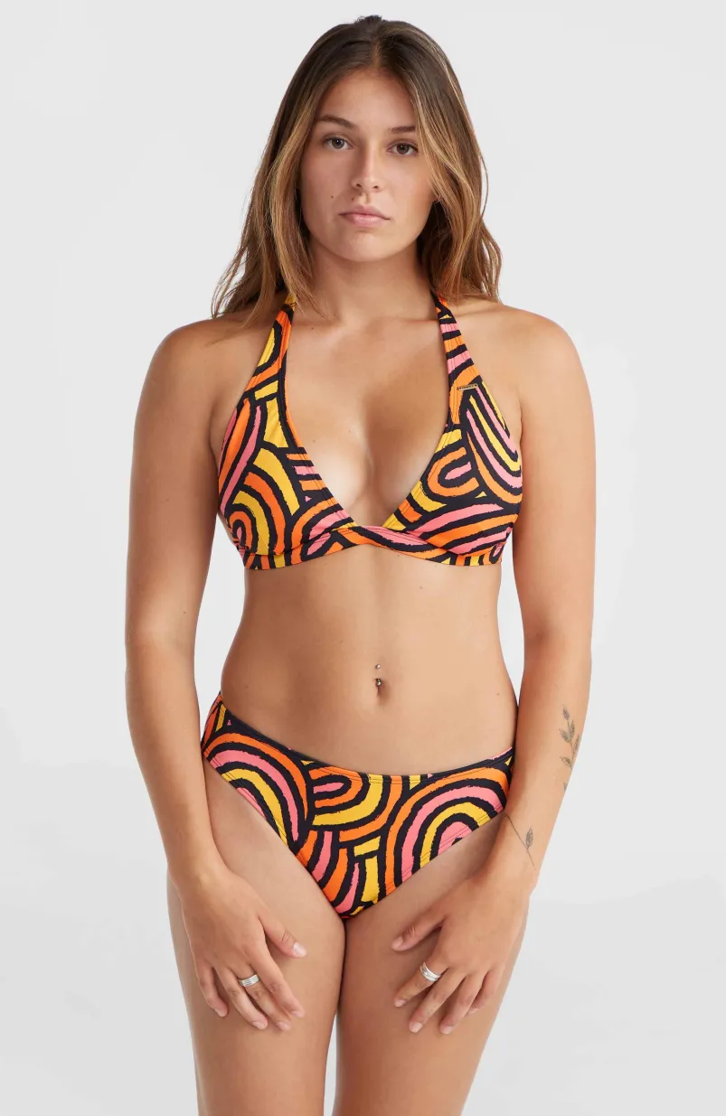 Marga Rita Bikiniset | Orange Rainbow Stripe