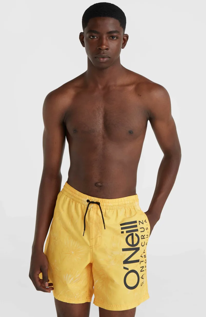 Mix And Match Cali 16'' Zwembroek | Yellow Tonal Tropicana