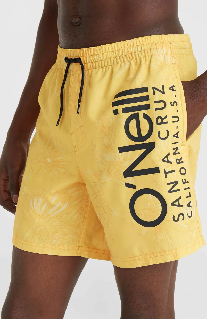 Mix And Match Cali 16'' Zwembroek | Yellow Tonal Tropicana