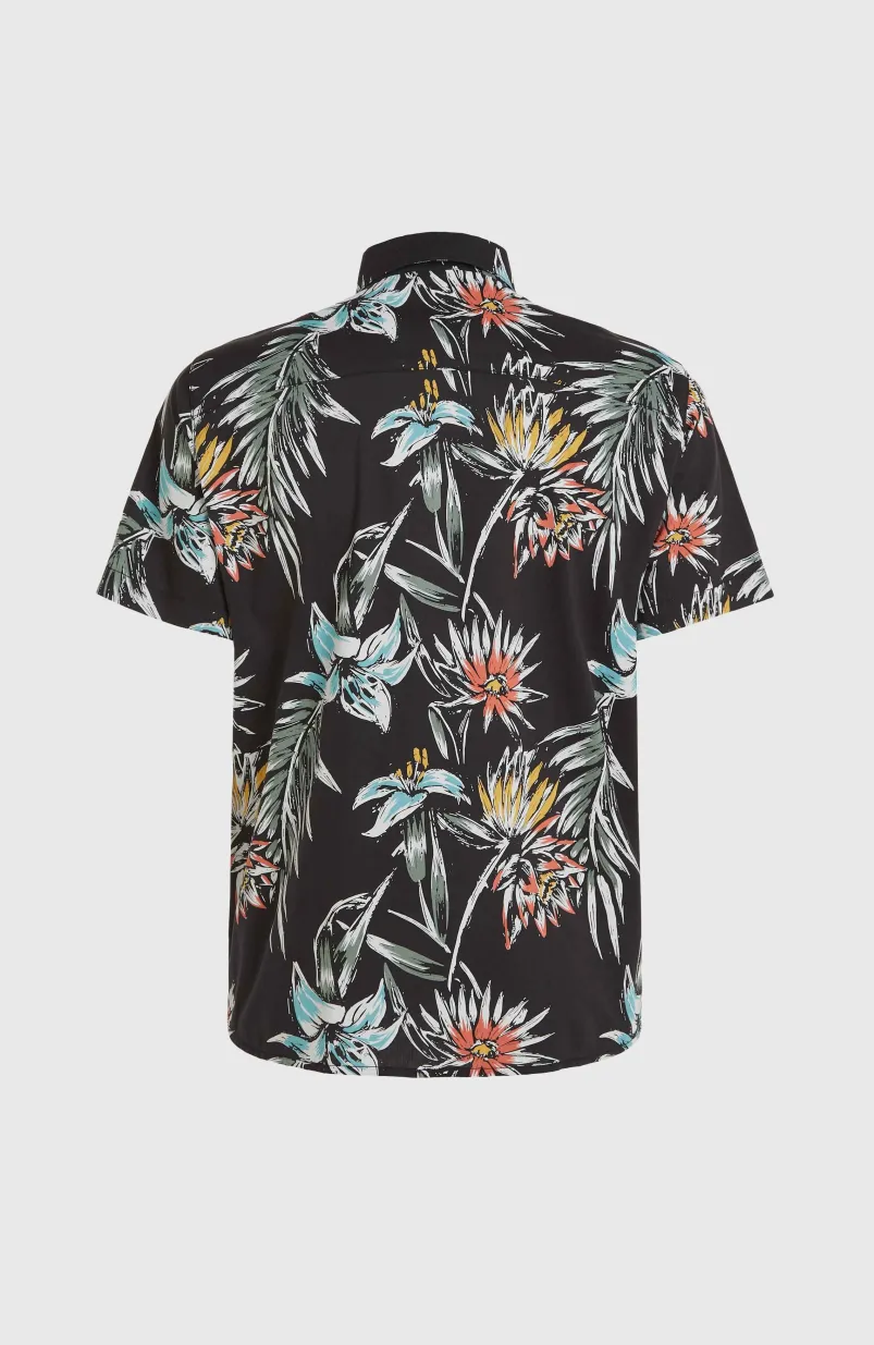 Mix And Match Floral Overhemd | Black Tropicana