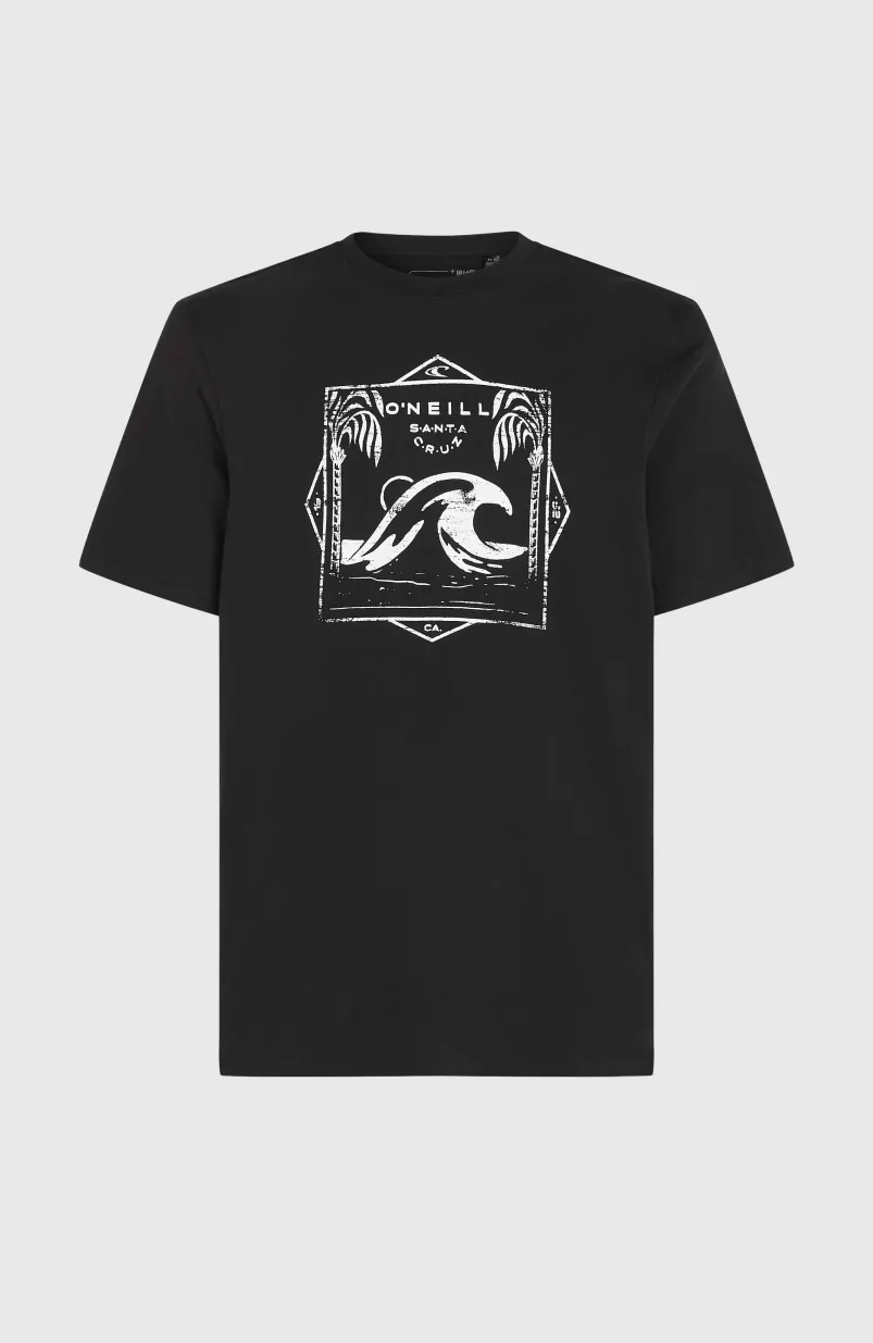 Mix And Match Wave T-shirt | Black Out