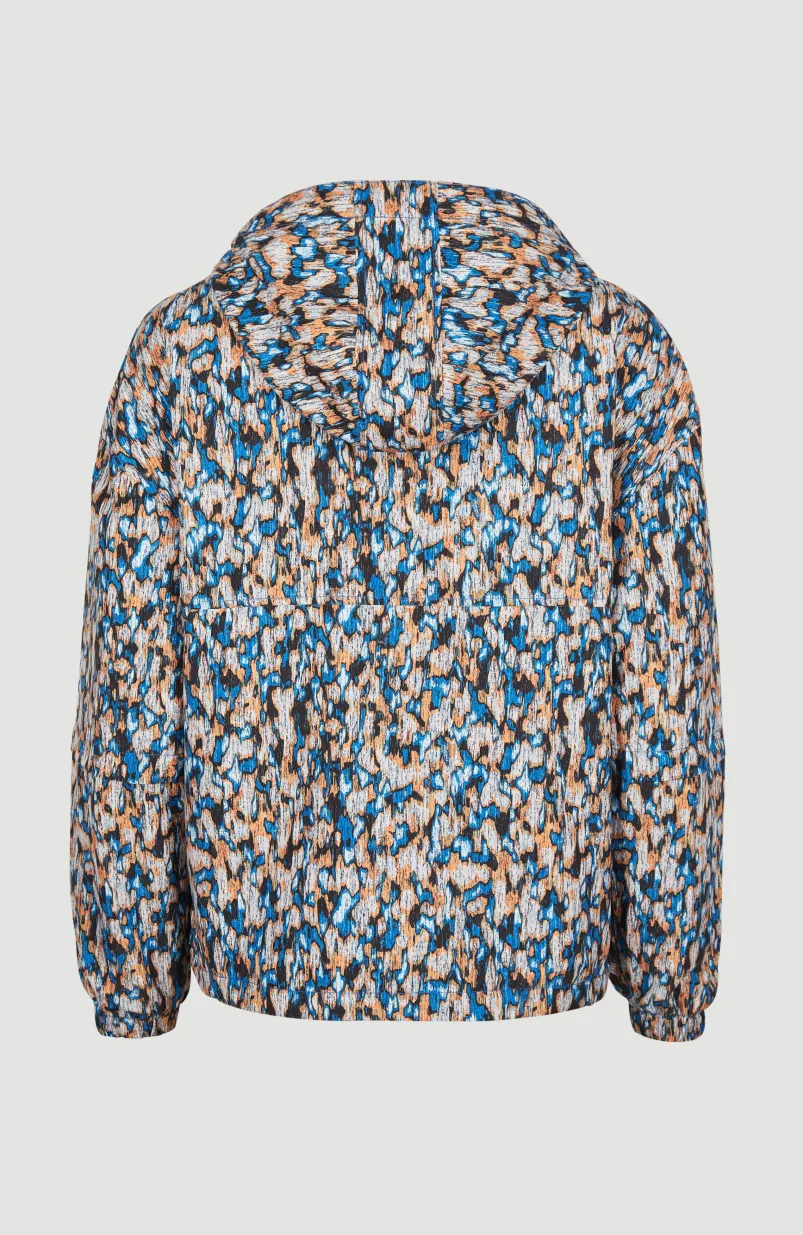 Modular Anorak Jas | Blue Minimal Camo