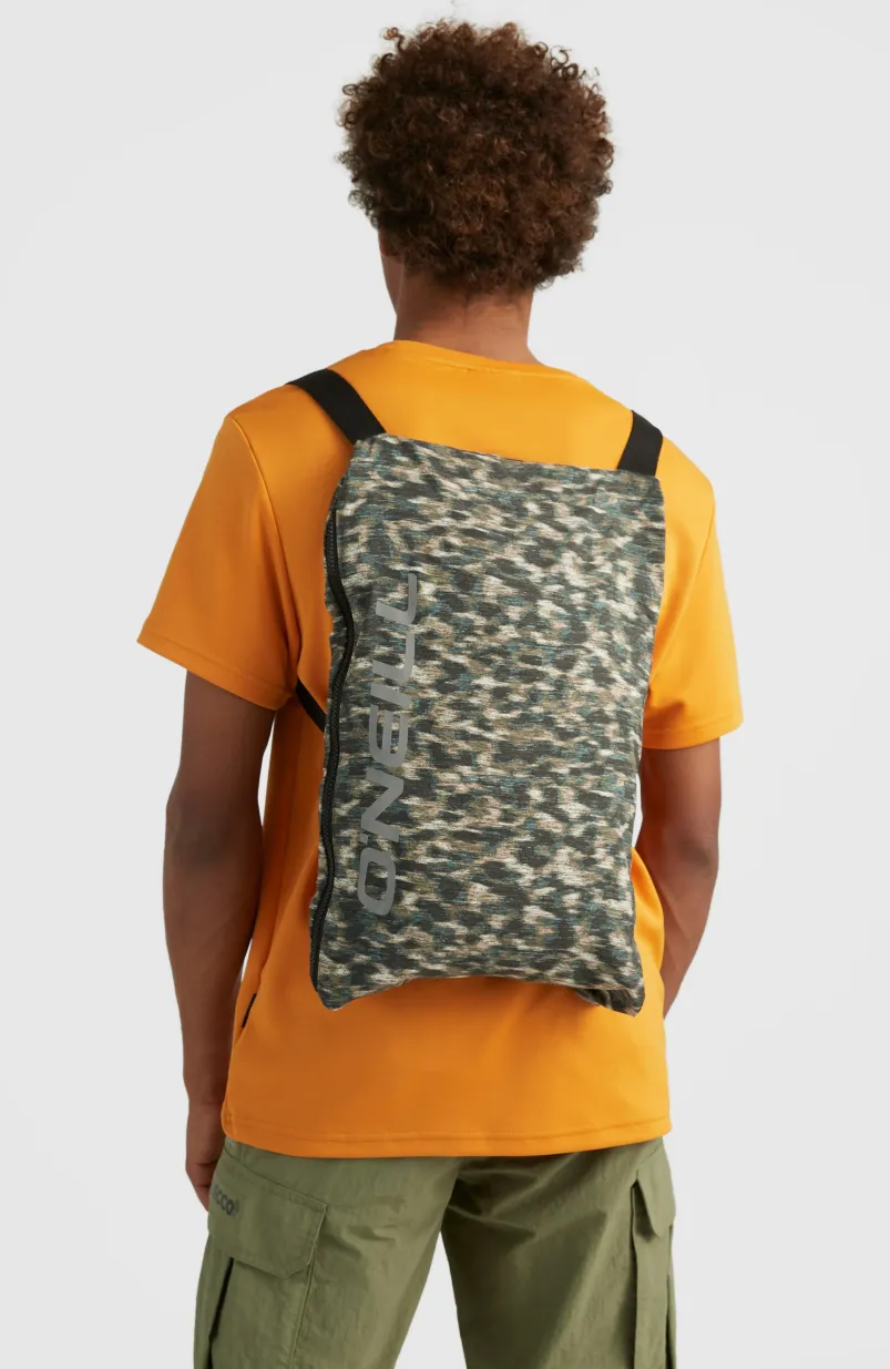 Modular Anorak Jas | Green Minimal Camo