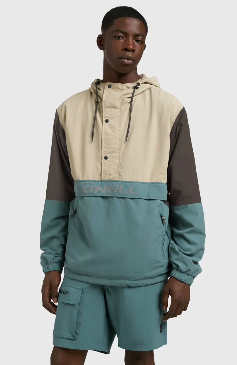 Modular Anorak Jas | Crockery Colour Block