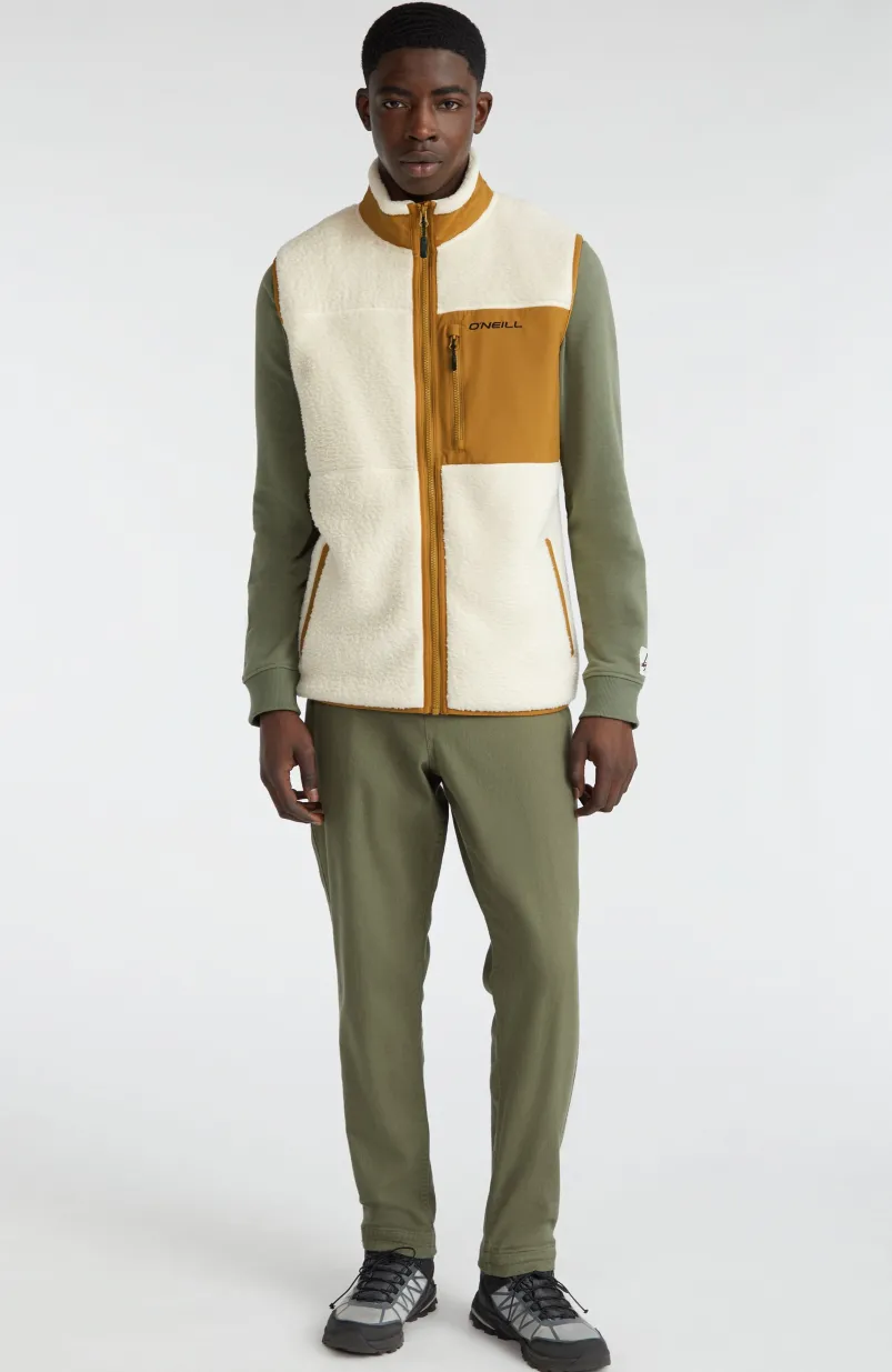 Mouwloos Vest High-Pile | Muslin