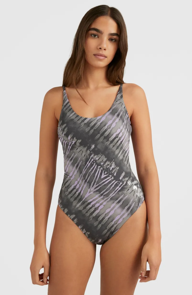 Mykonos Women Of The Wave Badpak | Grey Tie Dye
