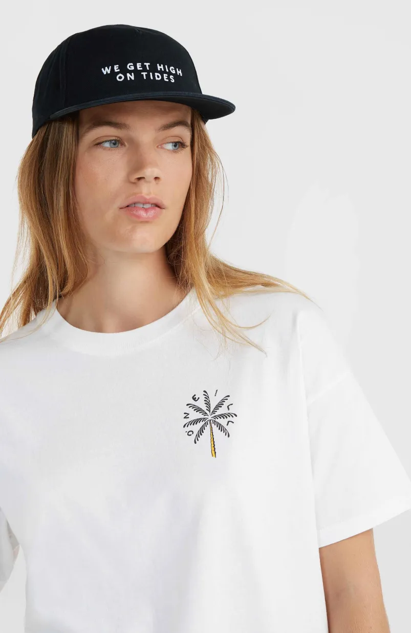 O'Neill Beach Vintage High On Tides T-shirt | Snow White