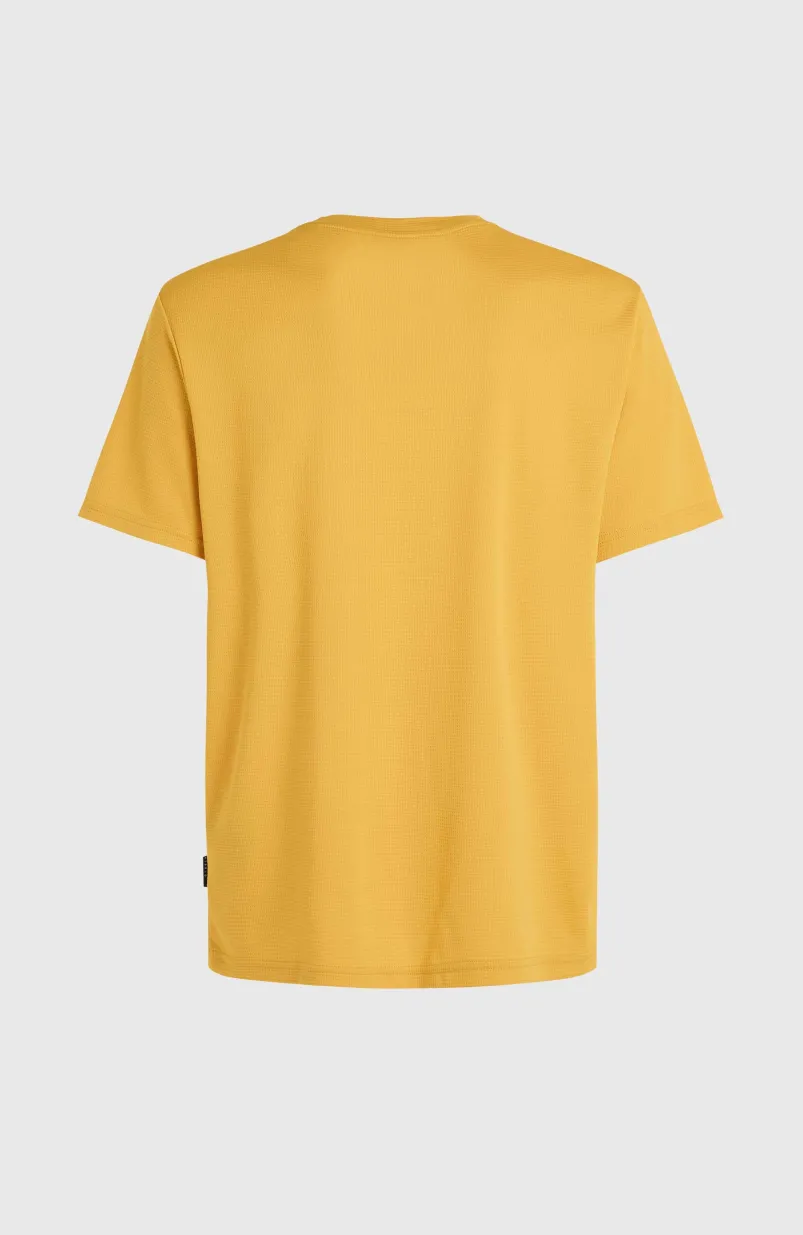 O'Neill Hybrid Logo Polygiene T-shirt | Golden Haze