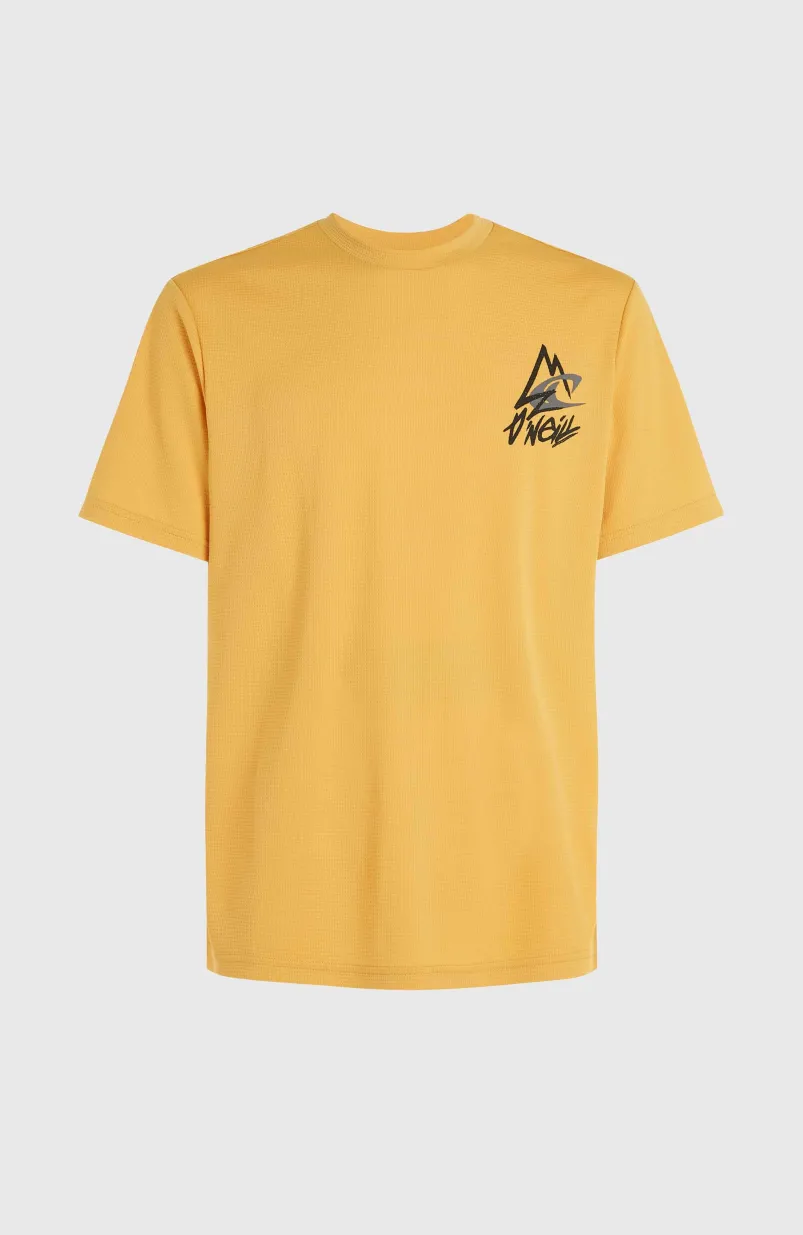 O'Neill Hybrid Logo Polygiene T-shirt | Golden Haze