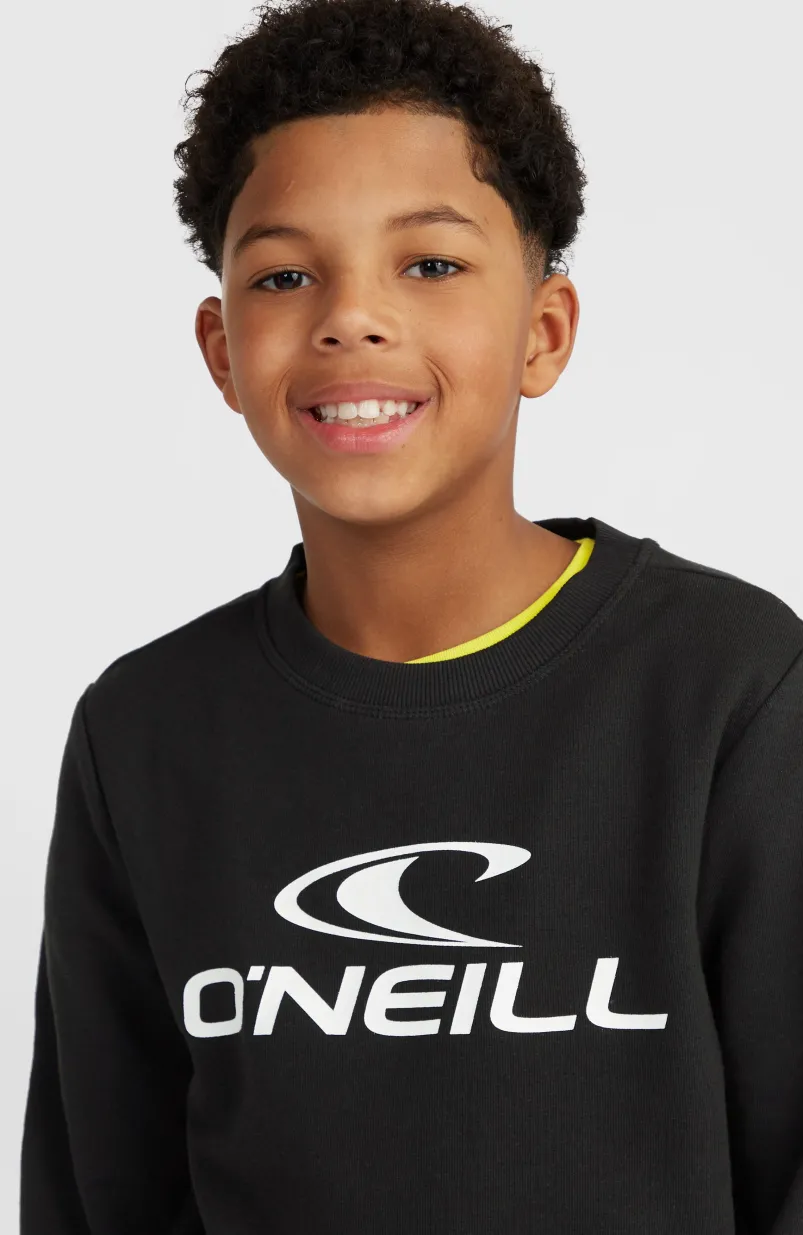O'Neill Logo Crew Sweater | Black Out