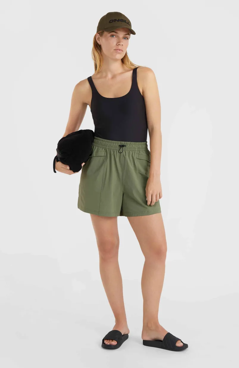 O'Neill TRVLR Series Stretch Short | Deep Lichen Green
