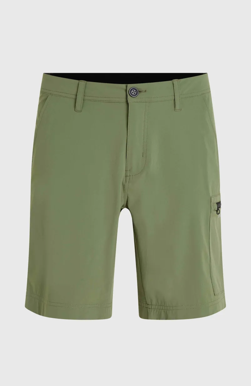 O'Neill TRVLR Series Stretch Short | Deep Lichen Green