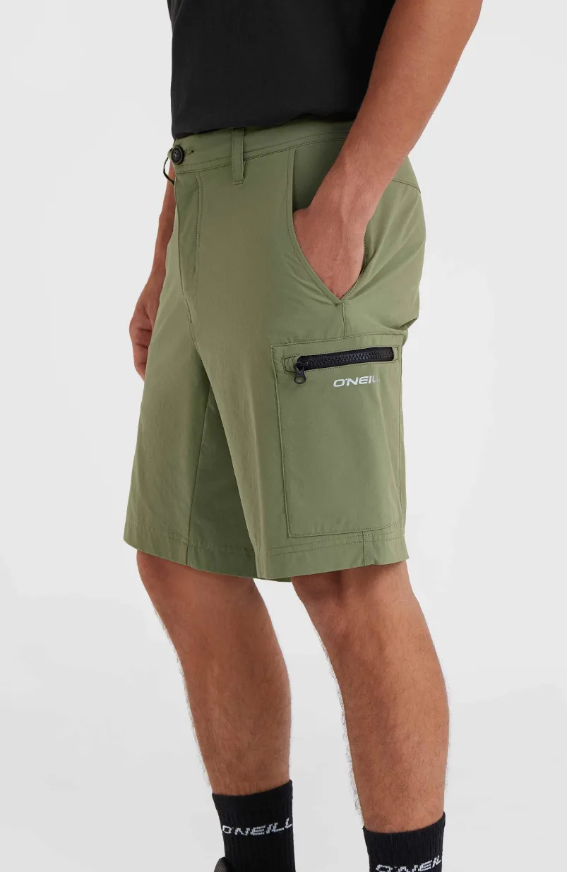 O'Neill TRVLR Series Stretch Short | Deep Lichen Green