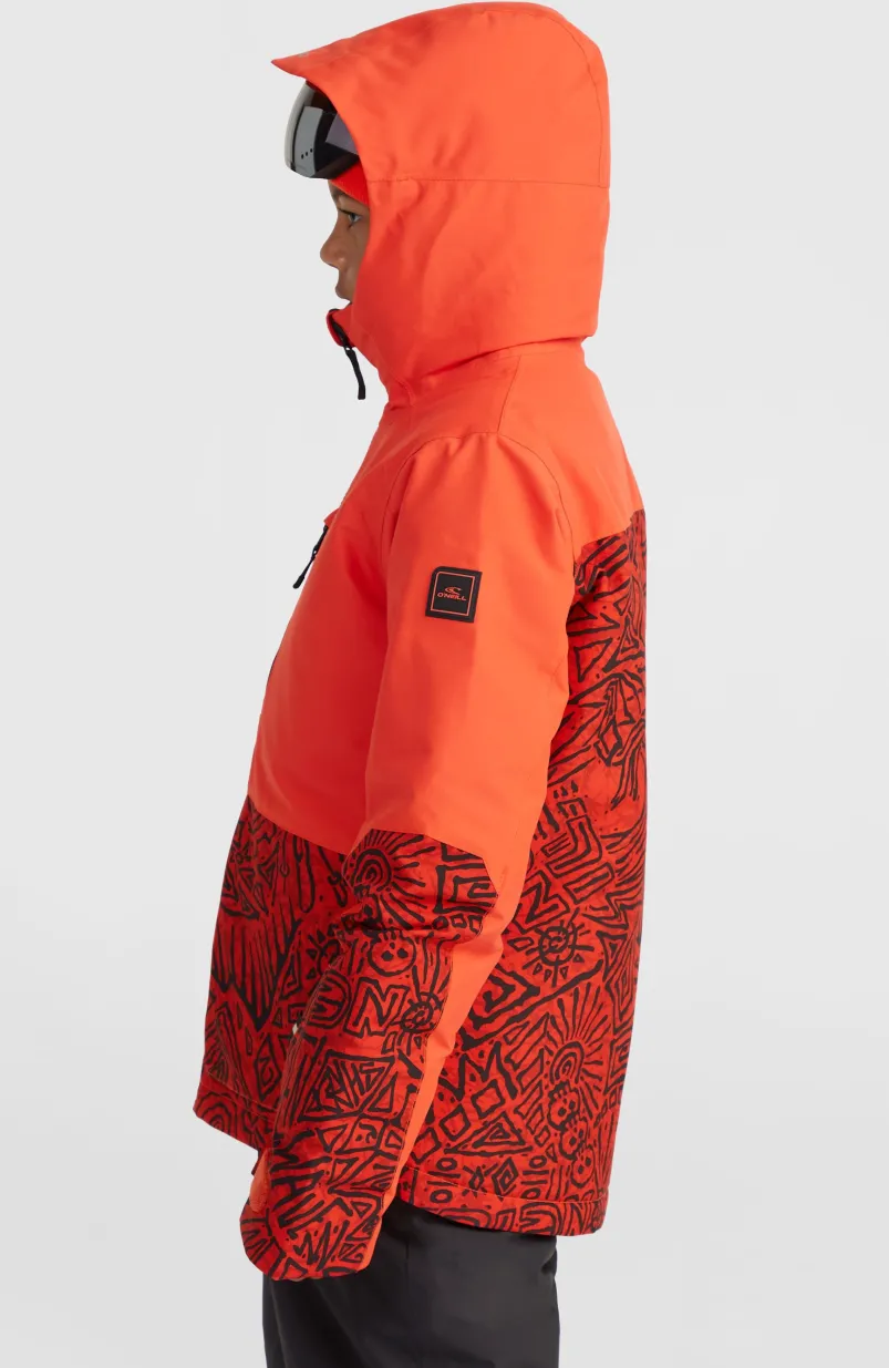 O'Riginals Block Wintersportjas | Red Sketcheritage