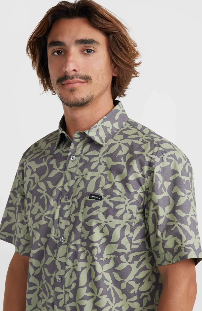 O'Riginals Eco Standard Leaf Overhemd | Green Seagrass