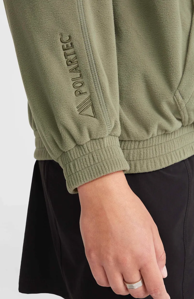 O'Riginals Polartec 100 Fleecetrui | Deep Lichen Green