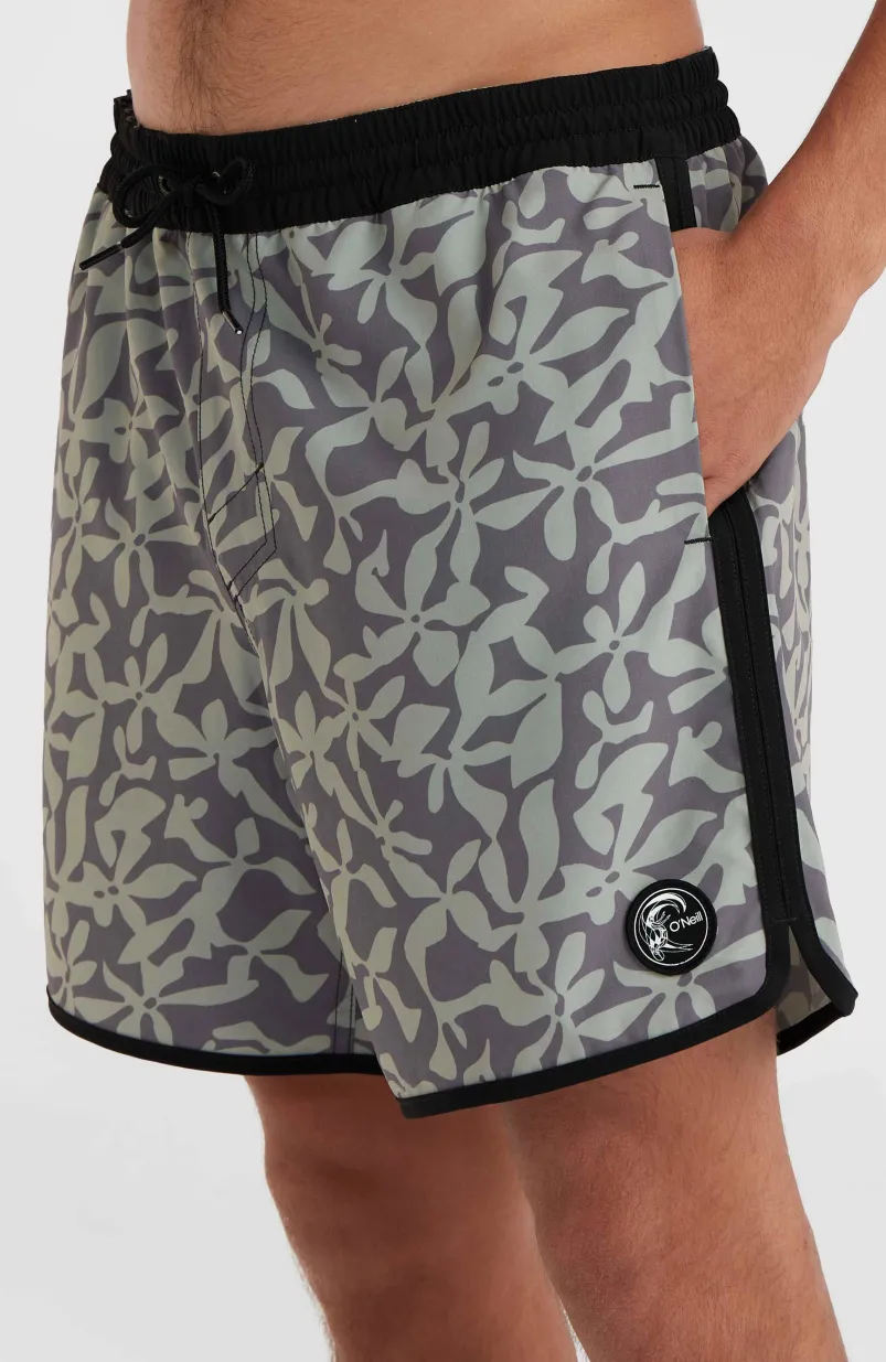 O'Riginals Scallop 16" Zwembroek | Green Seagrass