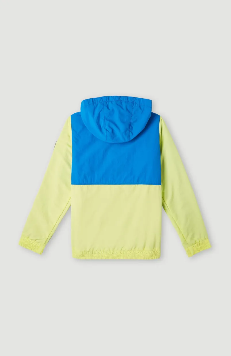Outdoor Anorak Jas | Princess Blue Colour Block