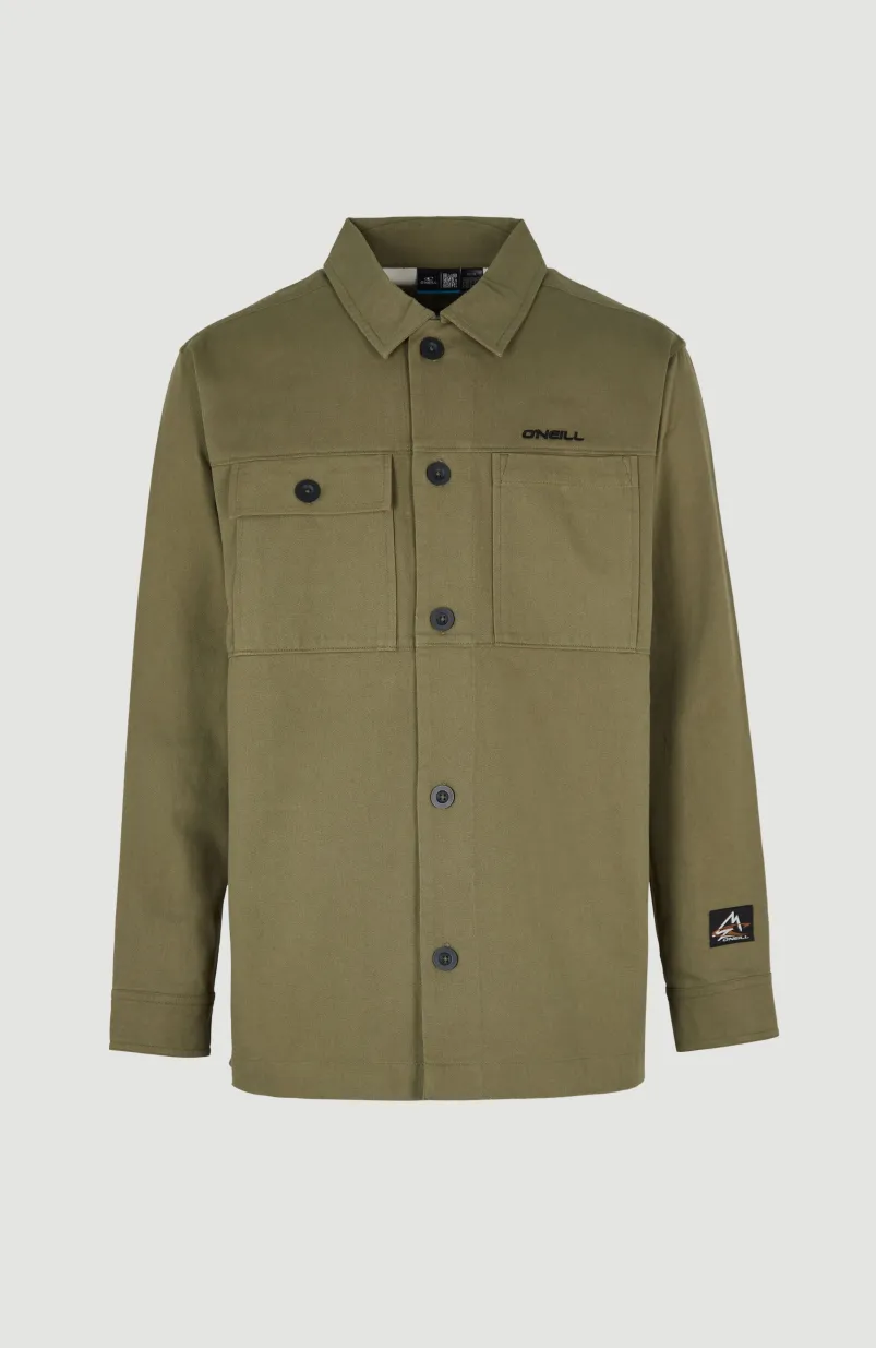 Overhemd O'Neill TRVLR Series | Deep Lichen Green