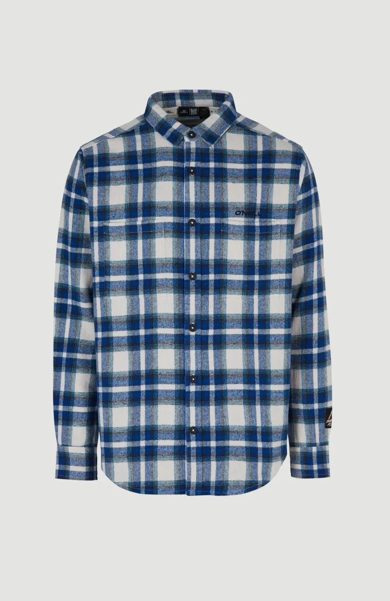 Overhemd O'Neill TRVLR Series Flannel Check | Blue Shadow Check