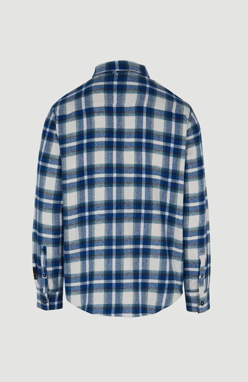 Overhemd O'Neill TRVLR Series Flannel Check | Blue Shadow Check