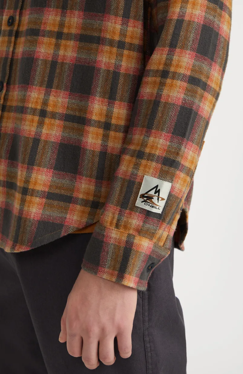 Overhemd O'Neill TRVLR Series Flannel Check | Beige Shadow Check