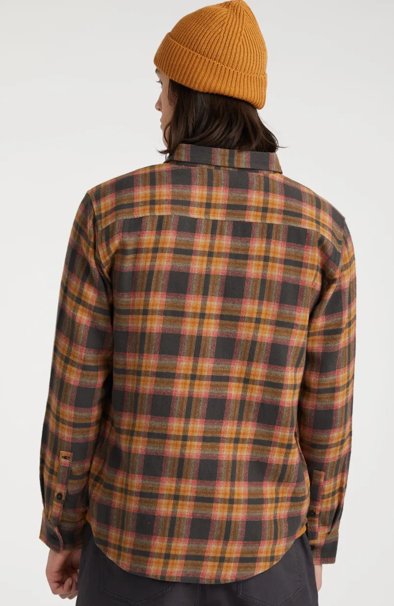 Overhemd O'Neill TRVLR Series Flannel Check | Beige Shadow Check