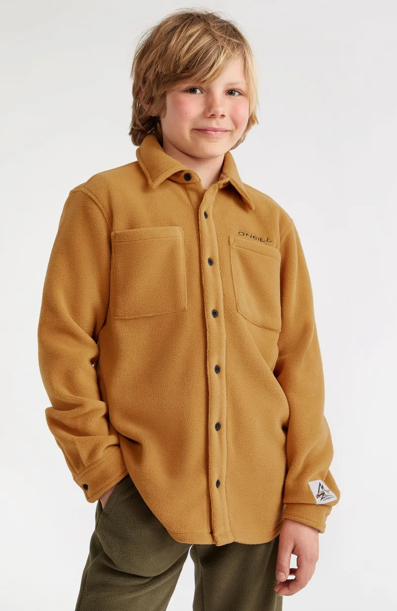 Overhemd Superfleece | Rich Caramel