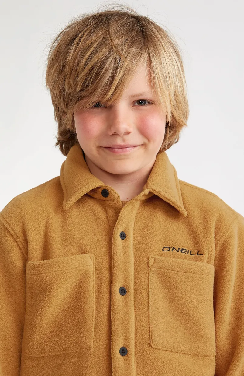 Overhemd Superfleece | Rich Caramel