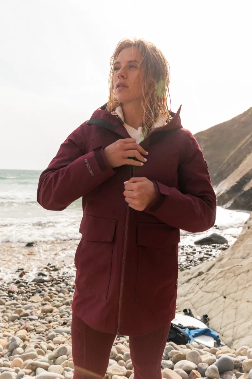 Parka O'Neill TRVLR Series Journey Shell | Windsor Wine
