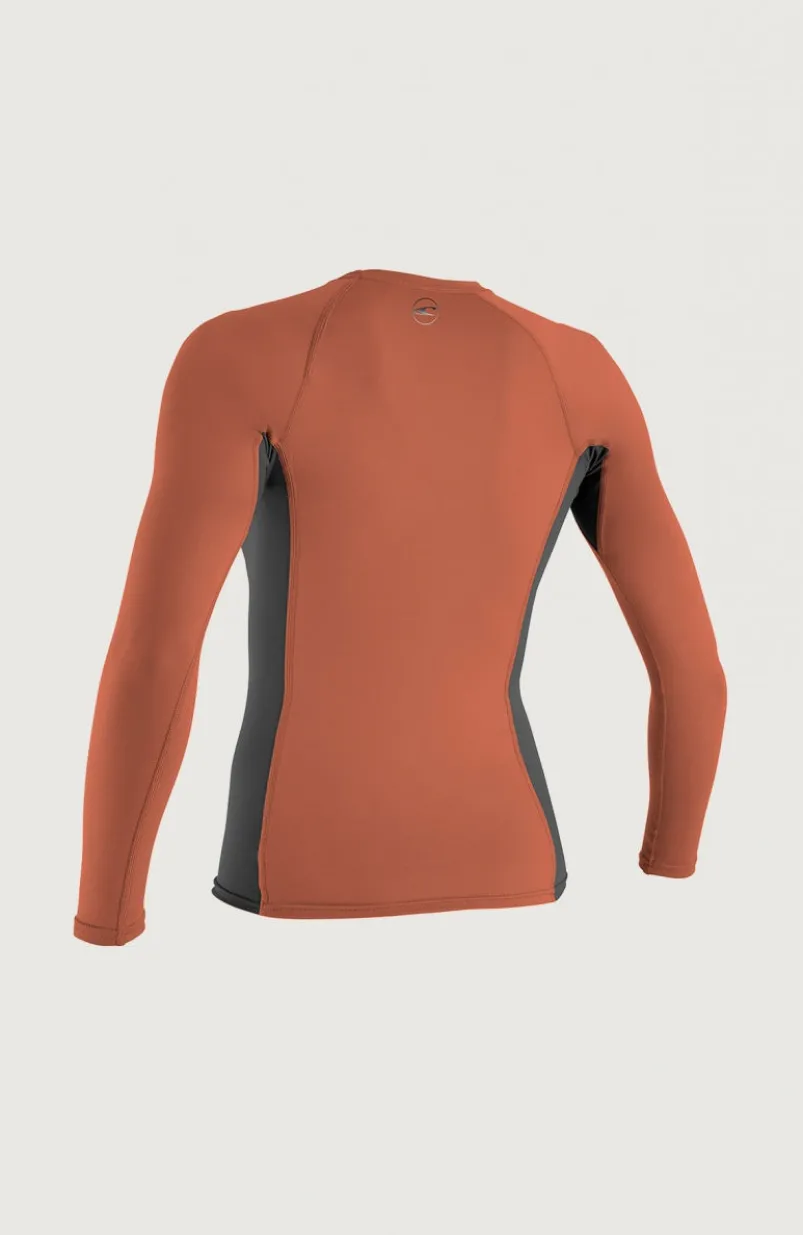 Premium Skins Long Sleeve Rash Guard | Orange