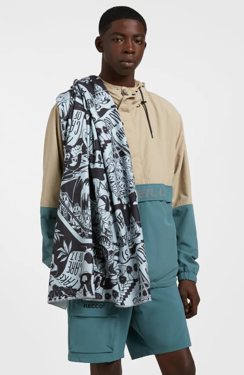 Quick Dry Handdoek | Black Oyster